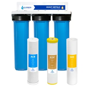 Express Water Heavy Metal 3-Stage Whole House Water Filter